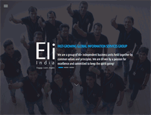 Tablet Screenshot of eliindia.com